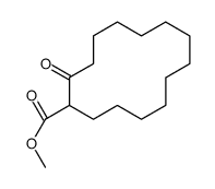 methyl 2-oxocyclotetradecane-1-carboxylate结构式