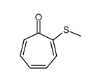 α-(methylthio)tropone结构式