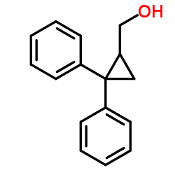 (2,2-Diphenylcyclopropyl)methanol Structure