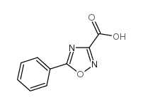 5-Phenyl-1,2,4-oxadiazole-3-carboxylic acid structure