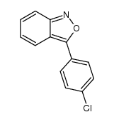 2,1-BENZISOXAZOLE, 3-(4-CHLOROPHENYL)- structure