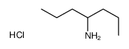 heptan-4-ylazanium,chloride Structure