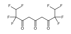 1,1,2,2,8,8,9,9-octafluorononane-3,5,7-trione Structure