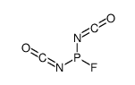 fluoro(diisocyanato)phosphane Structure