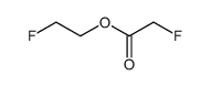 Fluoroacetic acid 2-fluoroethyl ester structure