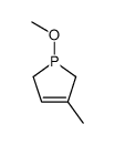 1-Methoxy-3-methyl-3-phospholene结构式