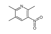 2,3,6-trimethyl-5-nitropyridine Structure