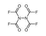 tetrakis(fluorocarbonyl)-hydrazine Structure