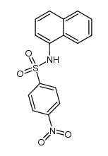 N-(1-Naphthyl)-4-nitrobenzenesulfonamide Structure