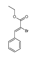 ethyl 2-bromo-3-phenylprop-2-enoate结构式