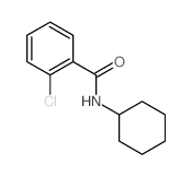 2-chloro-N-cyclohexyl-benzamide structure