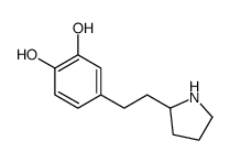 1,2-Benzenediol, 4-[2-(2-pyrrolidinyl)ethyl]- (9CI) picture