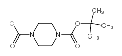 4-Boc-1-哌嗪甲酰氯图片