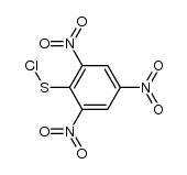 2,4,6-Trinitrophenyl-sulfenylchloride Structure