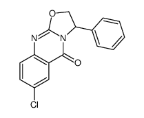 7-chloro-3-phenyl-2,3-dihydro-[1,3]oxazolo[2,3-b]quinazolin-5-one Structure