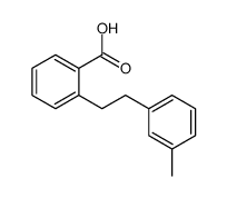 2-[2-(3-methylphenyl)ethyl]benzoic acid Structure