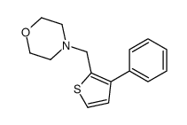 4-[(3-phenylthiophen-2-yl)methyl]morpholine Structure