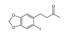4-(6-iodo-1,3-benzodioxol-5-yl)butan-2-one Structure