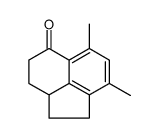 6,8-dimethyl-2,3,3a,4-tetrahydro-1H-acenaphthylen-5-one Structure