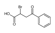 α-bromo-β-benzoylpropionic acid结构式