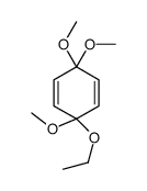 3-ethoxy-3,6,6-trimethoxycyclohexa-1,4-diene Structure