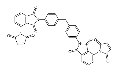 4,4'-bis-(3-maleimidyl-phthalimido)-diphenylmethane结构式