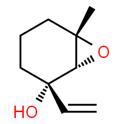 7-Oxabicyclo[4.1.0]heptan-2-ol, 2-ethenyl-6-methyl-, (1R,2S,6S)-rel- (9CI) Structure