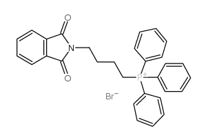 Phosphonium,[4-(1,3-dihydro-1,3-dioxo-2H-isoindol-2-yl)butyl]triphenyl-, bromide (1:1) picture