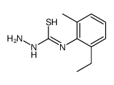 Hydrazinecarbothioamide, N-(2-ethyl-6-methylphenyl)- (9CI) picture