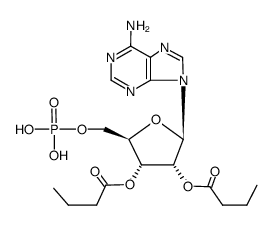 O2',O3'-dibutyryl-[5']adenylic acid Structure