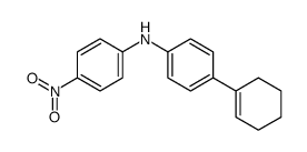 4-(cyclohexen-1-yl)-N-(4-nitrophenyl)aniline Structure