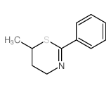 4H-1,3-Thiazine,5,6-dihydro-6-methyl-2-phenyl- picture