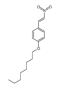 1-(2-nitroethenyl)-4-octoxybenzene Structure