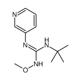 2-tert-butyl-1-methoxy-3-pyridin-3-ylguanidine Structure