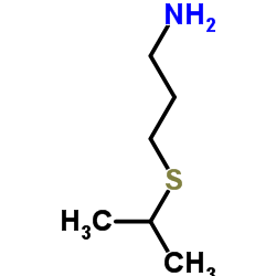 3-(Isopropylsulfanyl)-1-propanamine结构式