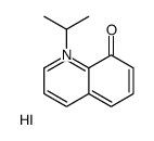 1-propan-2-ylquinolin-1-ium-8-ol,iodide结构式