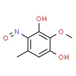 Orcinol, 2-methoxy-4-nitroso- (4CI)结构式