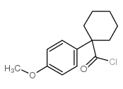 1-(4-METHOXYPHENYL)CYCLOHEXANECARBONYL CHLORIDE picture