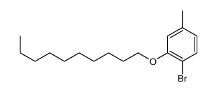 1-bromo-2-decoxy-4-methylbenzene结构式