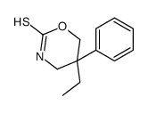 5-ethyl-5-phenyl-1,3-oxazinane-2-thione Structure
