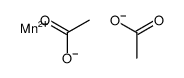 manganese(+2) cation diacetate结构式