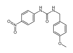 1-(4-methoxybenzyl)-3-(4-nitrophenyl)urea Structure