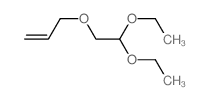 3-(2,2-diethoxyethoxy)prop-1-ene结构式
