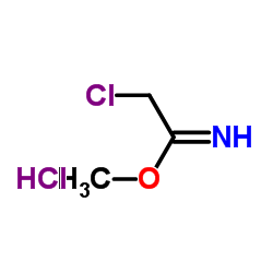 Methyl 2-chloroethanimidate hydrochloride (1:1) Structure