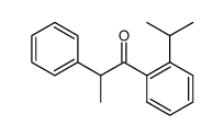 1-(2-isopropylphenyl)-2-phenylpropan-1-one Structure