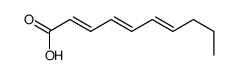 deca-2,4,6-trienoic acid Structure