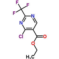 4-氯-2-三氟甲基嘧啶-5-甲酸乙酯图片