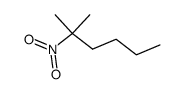 2-Methyl-2-nitrohexane Structure