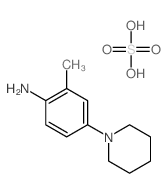 2-methyl-4-(1-piperidyl)aniline; sulfuric acid picture