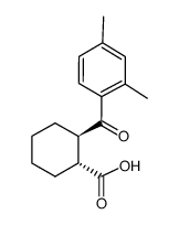 trans-2-(2,4-dimethylbenzoyl)cyclohexane-1-carboxylic acid图片